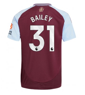 Aston Villa Leon Bailey #31 Primera Equipación 2024-25 Manga Corta